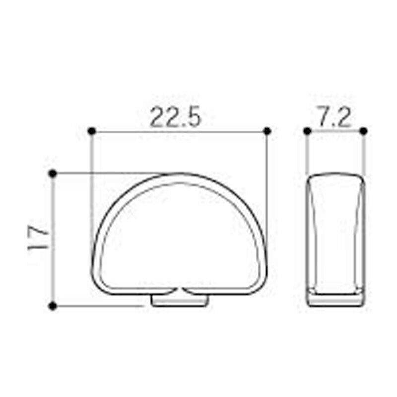 NEW Gotoh SG360-20 MG Magnum Locking L3+R3 LARGE DOMED Buttons Set 3x3 - BLACK