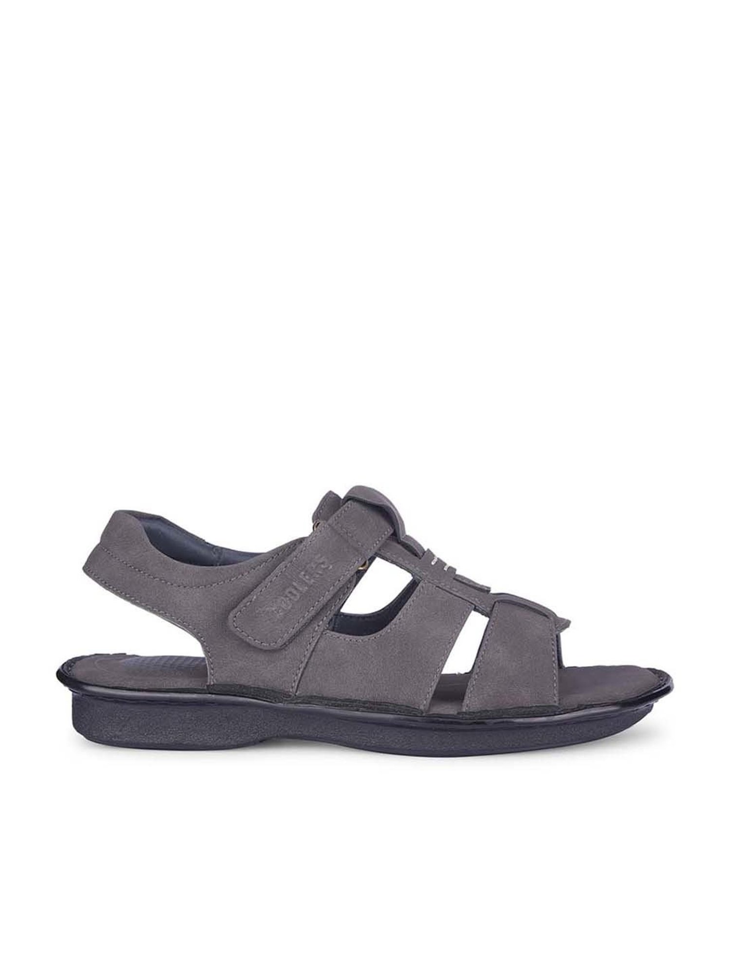 Coolers by Liberty Men's Grey Fisherman Sandals