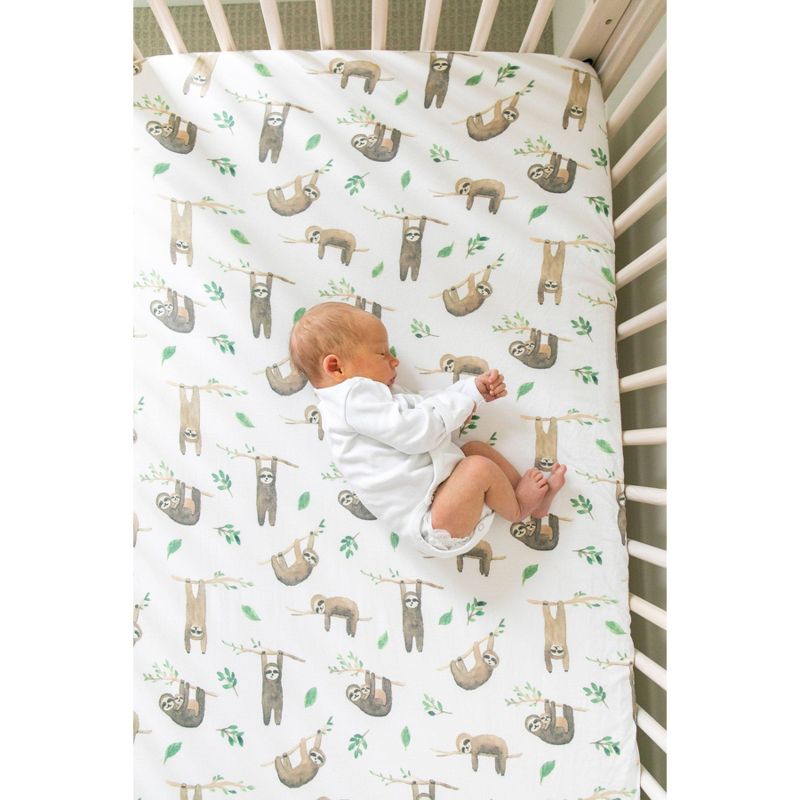 Copper Pearl Premium Crib Sheet - Noah