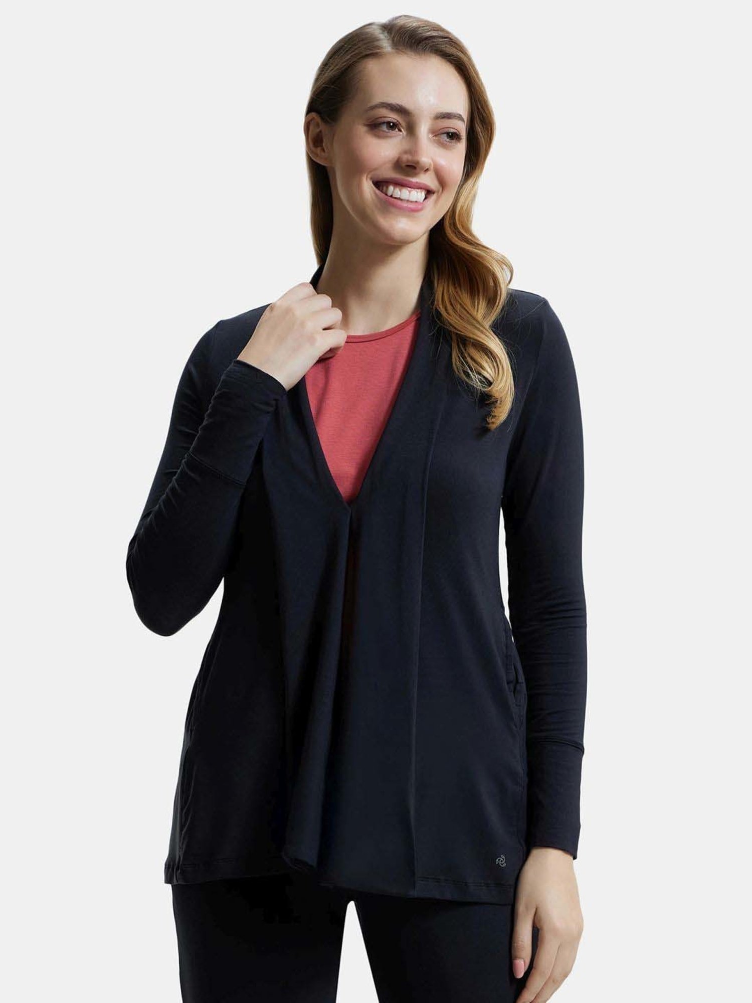 Jockey Black Plain Shrug