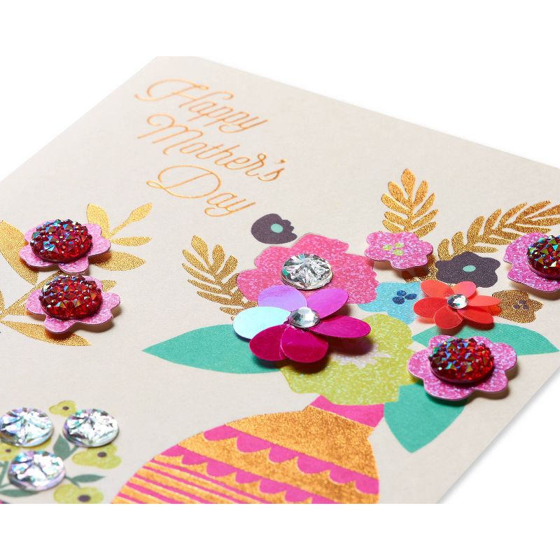 Mother's Day Greeting Card Patterned Vases - PAPYRUS