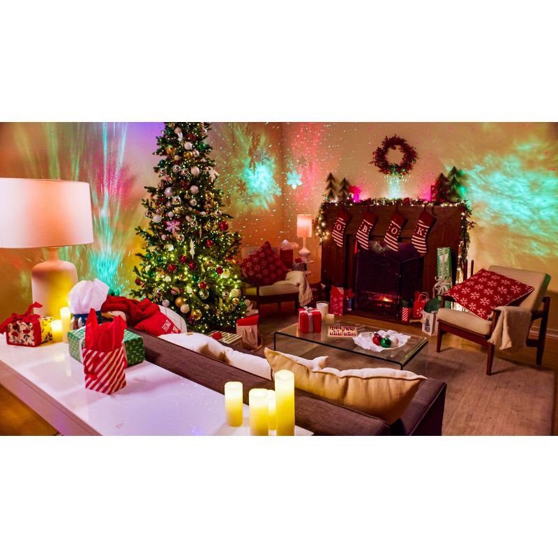 LED Sky Lite and Laser Star Galaxy Projector Green - BlissLights