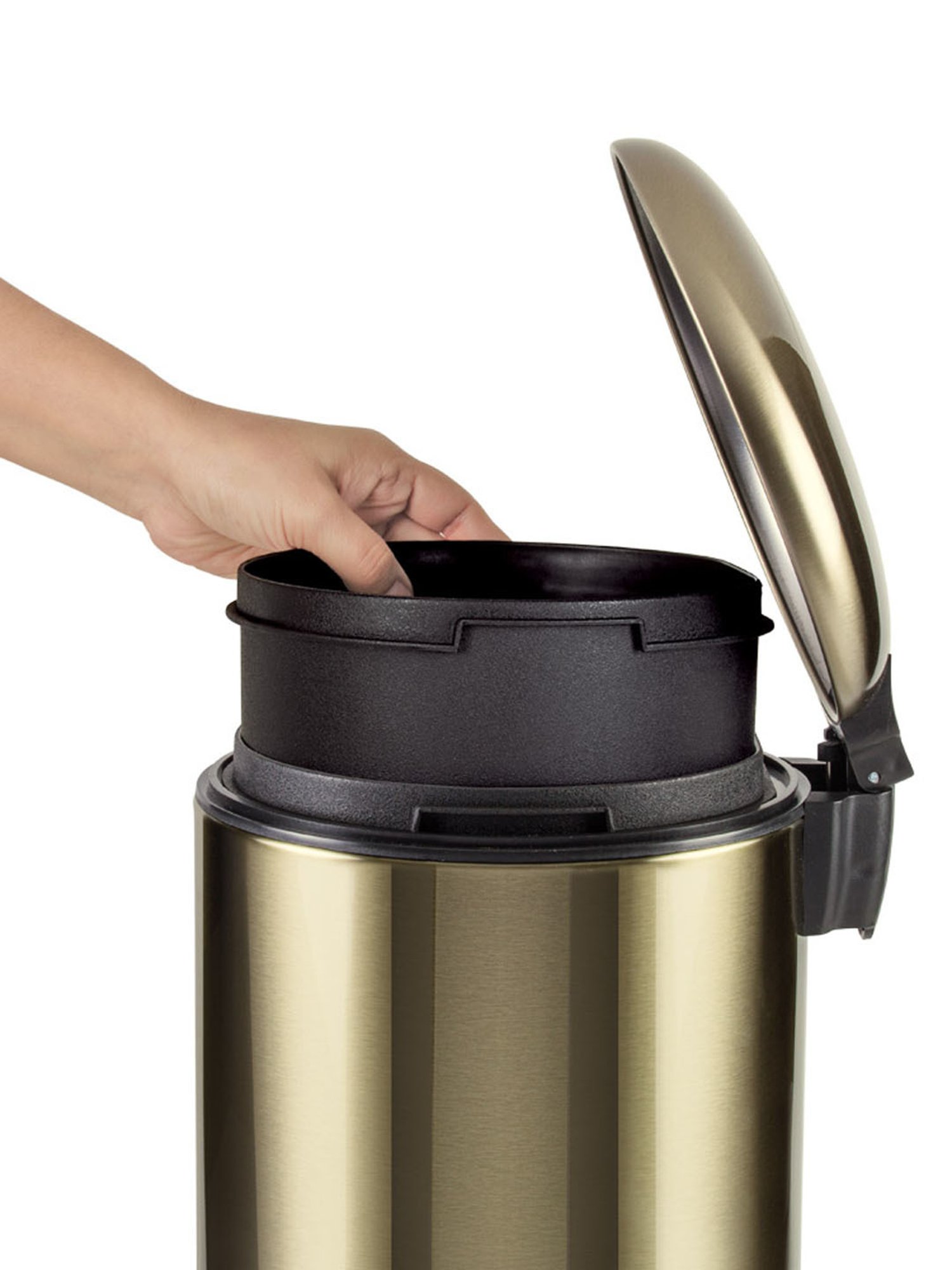 Freelance Green Steel Set of 1 Dustbins