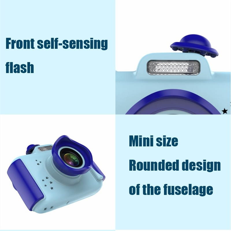 Children Fill Light Digital Camera HD Photo Video Mini Toy Camera