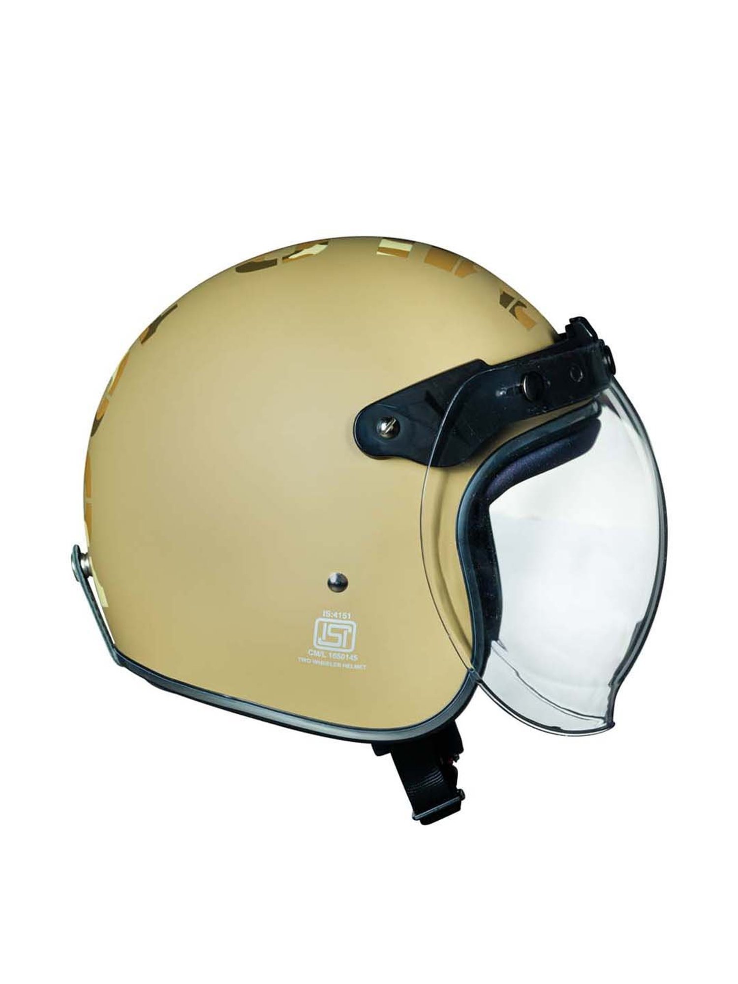 Royal Enfield Camo MLG Bobber Open Face Helmet Khaki - L