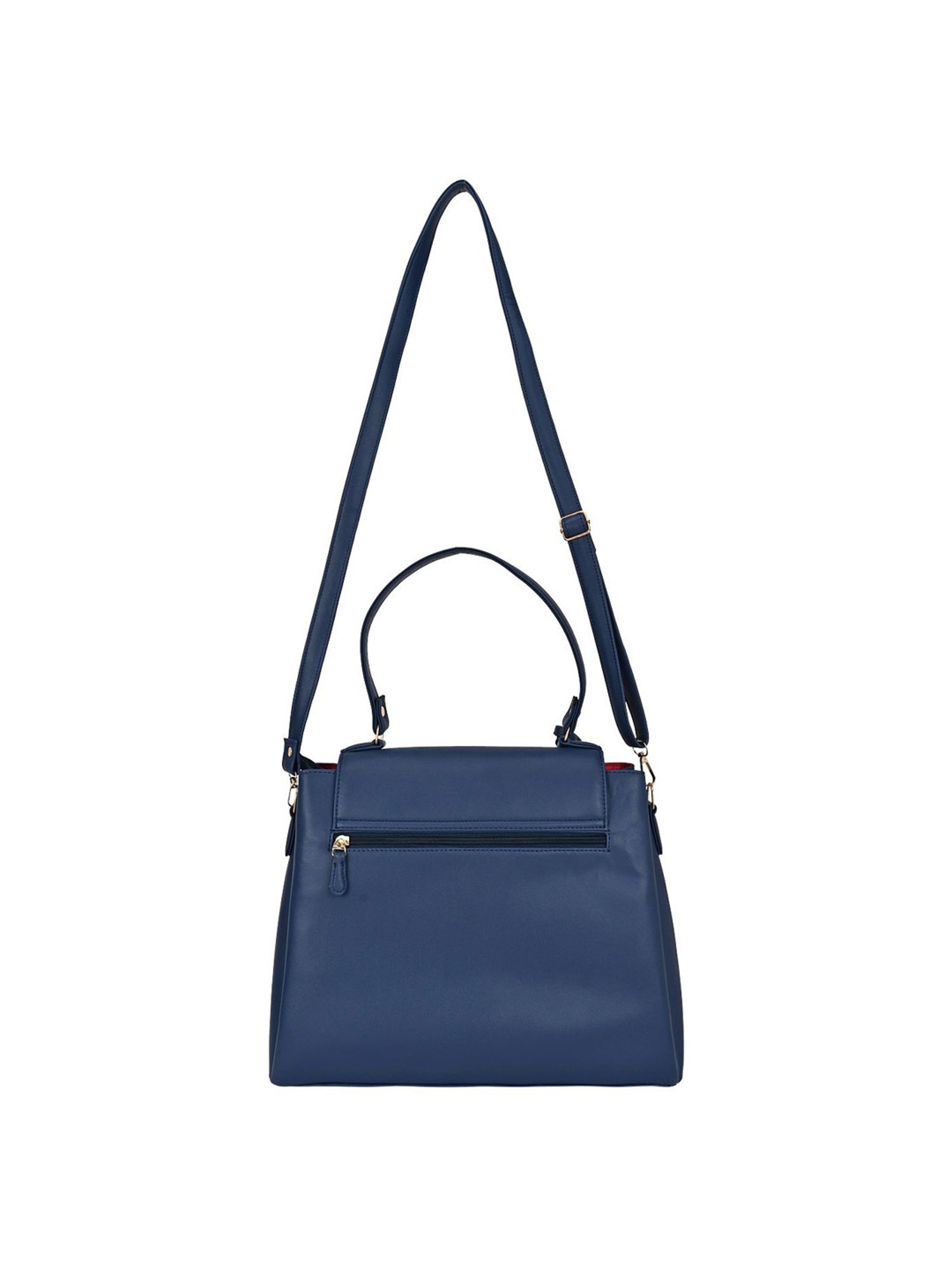 Horra Blue Solid Handbag