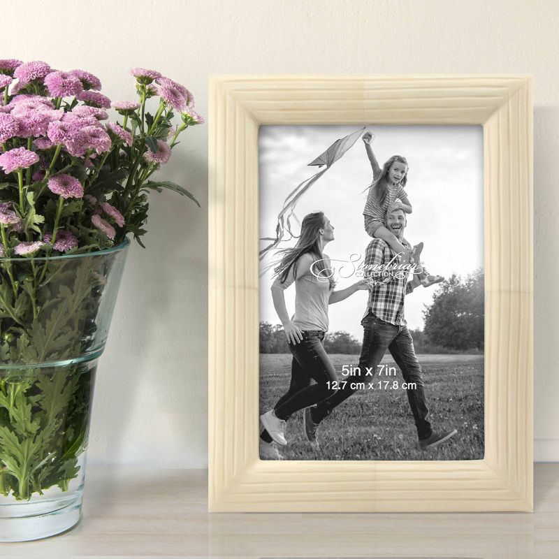 5" x 7" Round Bone Single Photo Frame - Stonebriar Collection