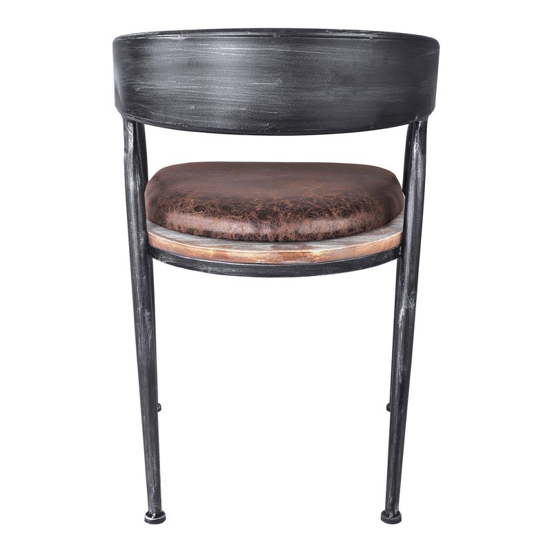 Set of 2 Asyut Modern Dining Chair Pine - Modern Home