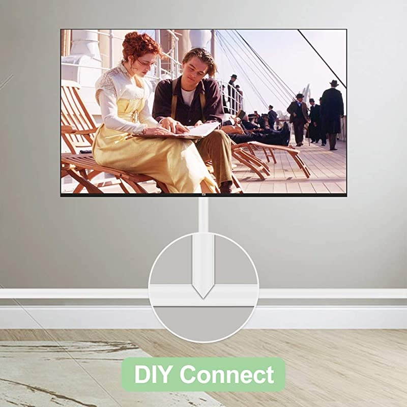 Round Cable Management Raceway Kit 157 inch Cord Cover for Mount TV Large Paintable Wire Hider to Conceal Cables Cord or Wires 10X157in W196in H063in