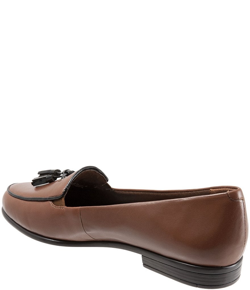 Jack Rogers Blair Pointed Toe Bow Leather Flats