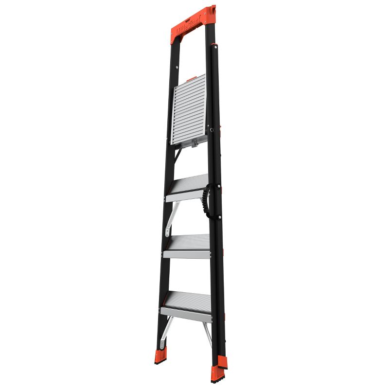 Little Giant Ladder Systems 6' ANSI Type IAA 375 lb rated fiberglass Stepstool Gray