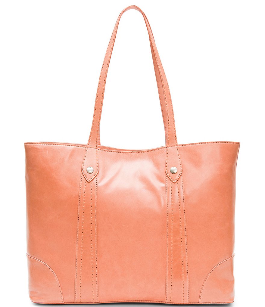 Frye Melissa Washed Leather Shopper Tote Bag