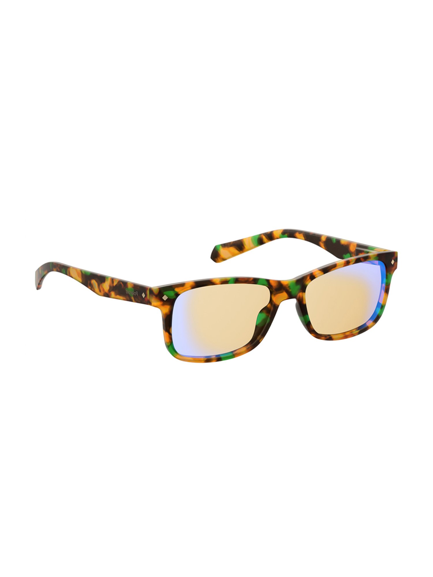 Polaroid Havana Rectangular Unisex Reading Glasses Power: +3.00