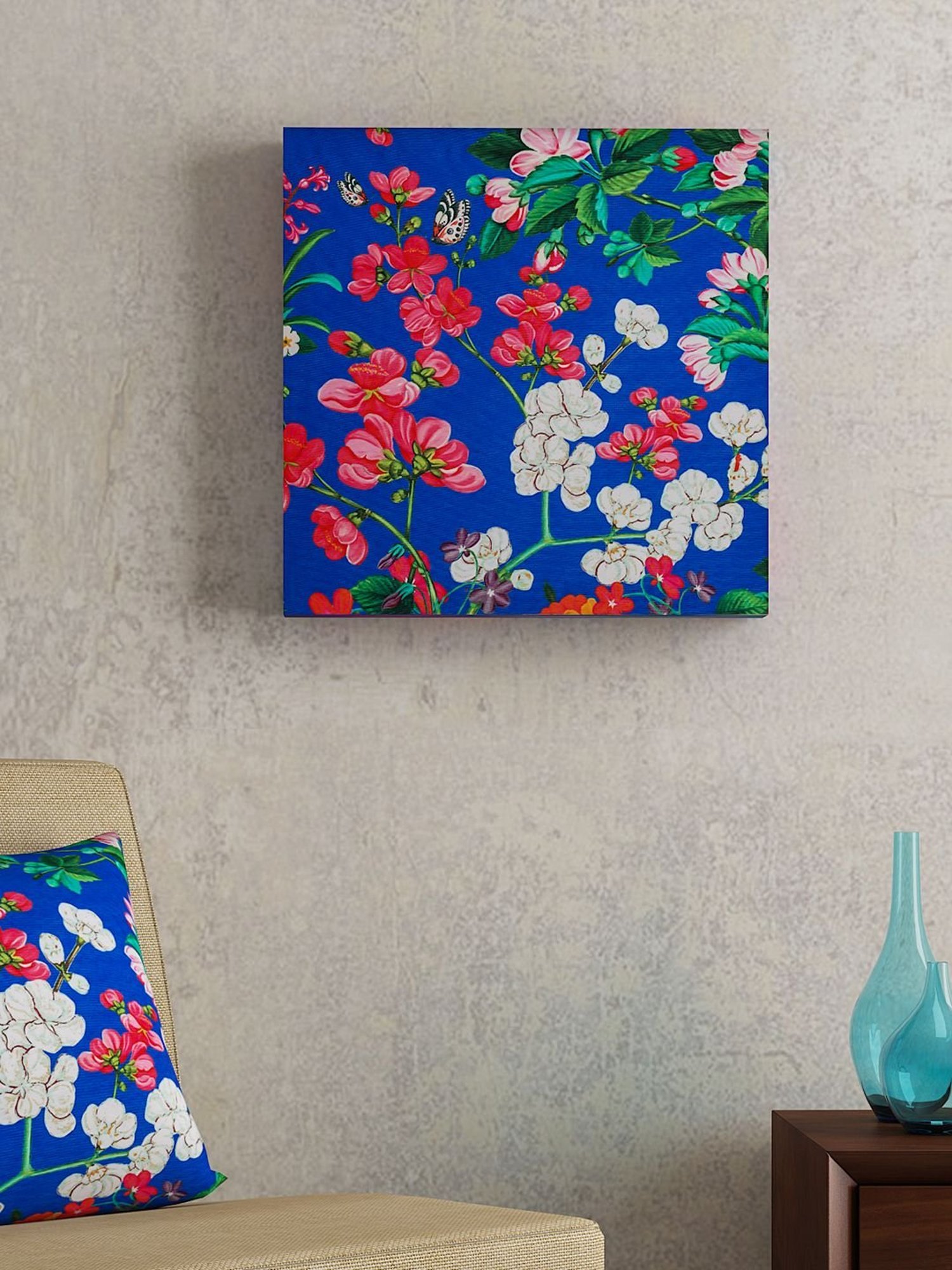 SEJ by Nisha Gupta Multicolor Framed Wall Art - Set of 1