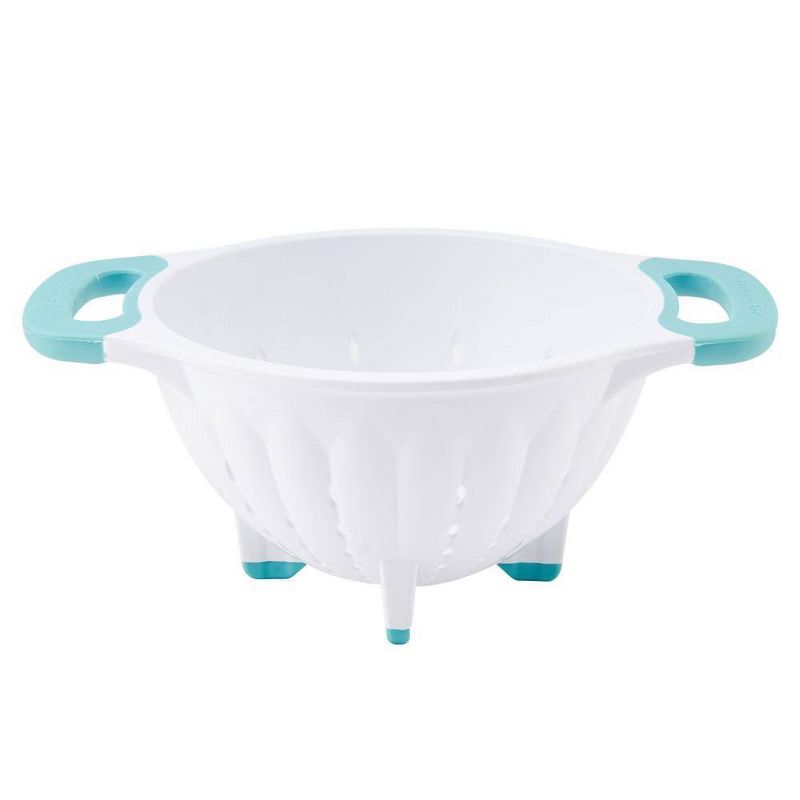 KitchenAid 5qt Colander White/Aqua Sky