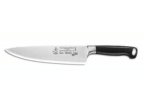 Messermeister San Moritz Elite Stealth Professional 8" German Chef Kitchen Knife