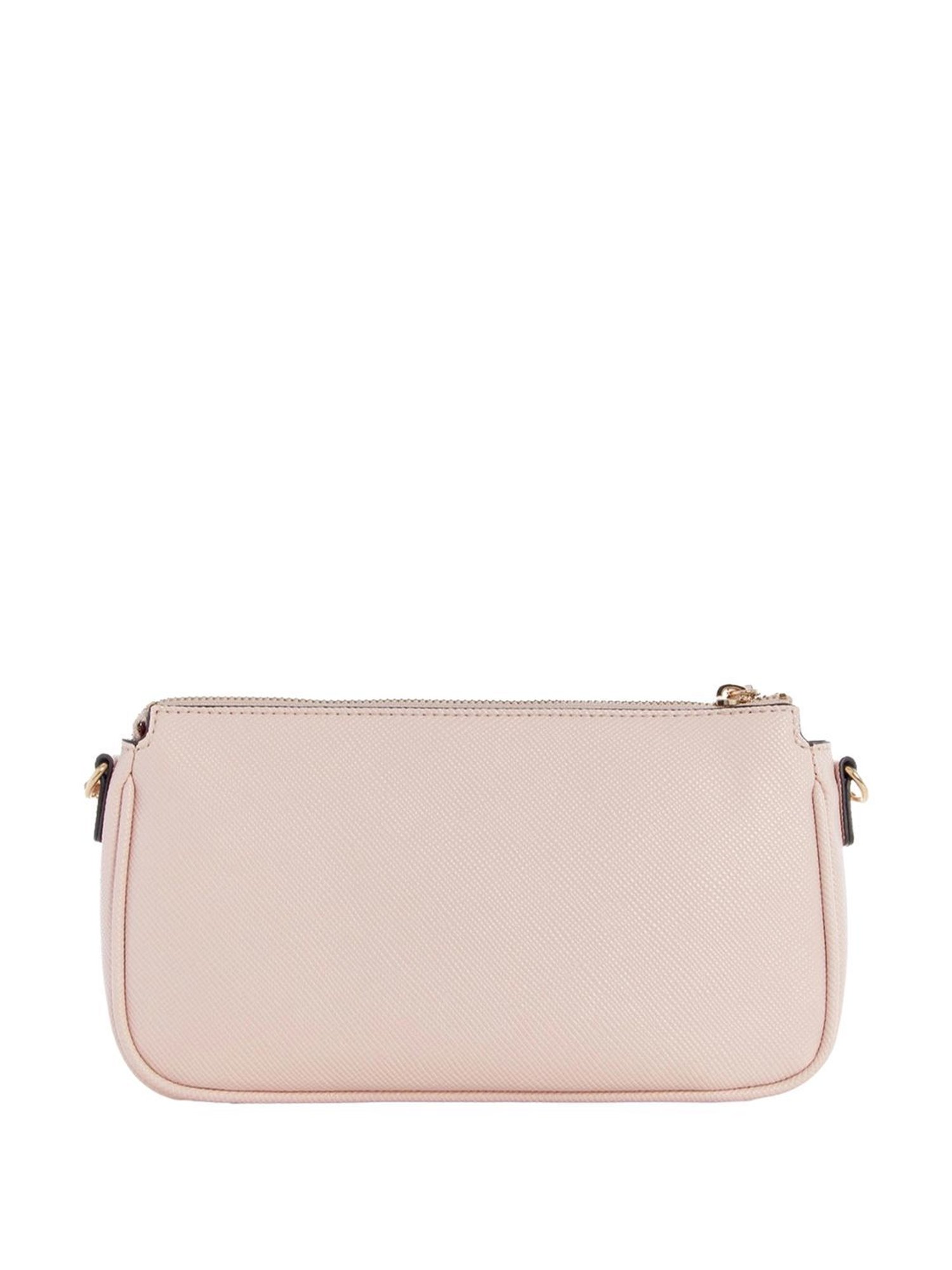 Guess Light Rose Textured Sling Handbag