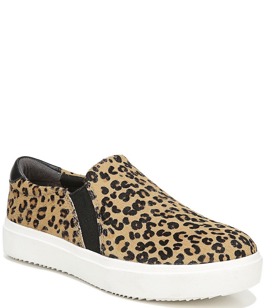 Original Collection by Dr. Scholl's Leta Leopard Print Calf Hair Slip Ons