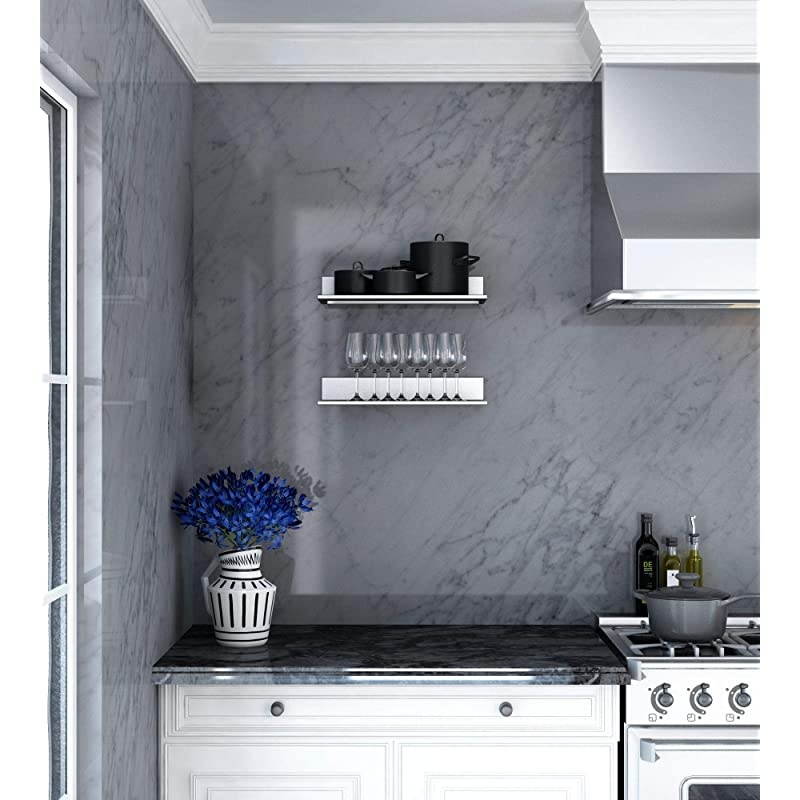 Steel Restaurant Bar Cafe Kitchen Floating Wall Shelf 1575 Inch Premium Quality