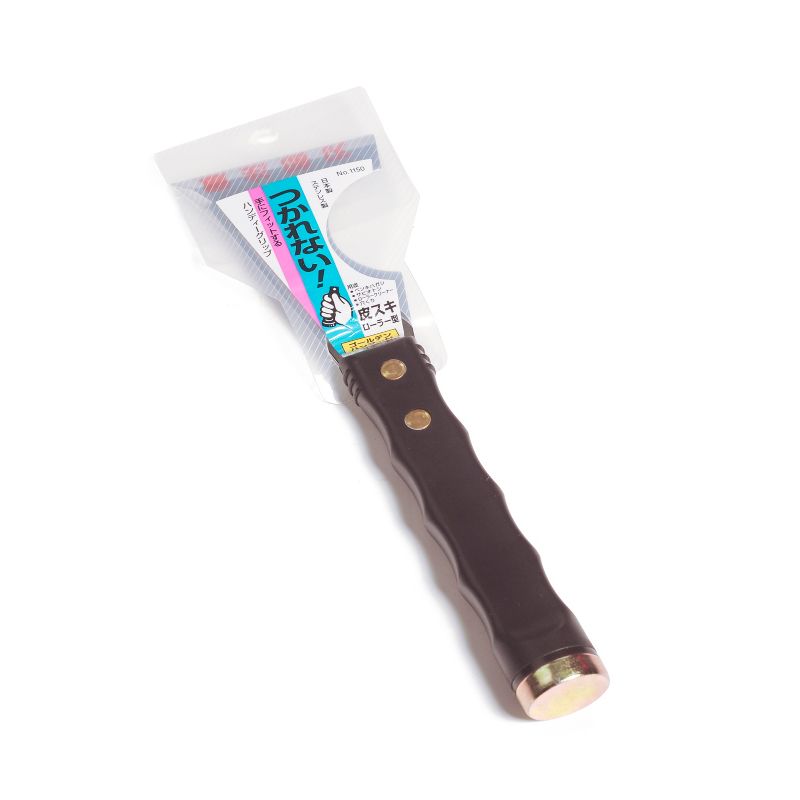 Nisaku NJP1150 Japanese Stainless Steel Scraper Knife with Metal End Cap.