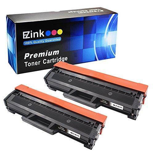 E-Z Ink (TM) Compatible Toner Cartridge 2K Replacement for Samsung 111S 111L MLT-D111S MLT-D111L (2 Black Toners) Compatible With Samsung Xpress SL-M2020W Xpress SL-M2070W Xpress SL-M2070FW Printer