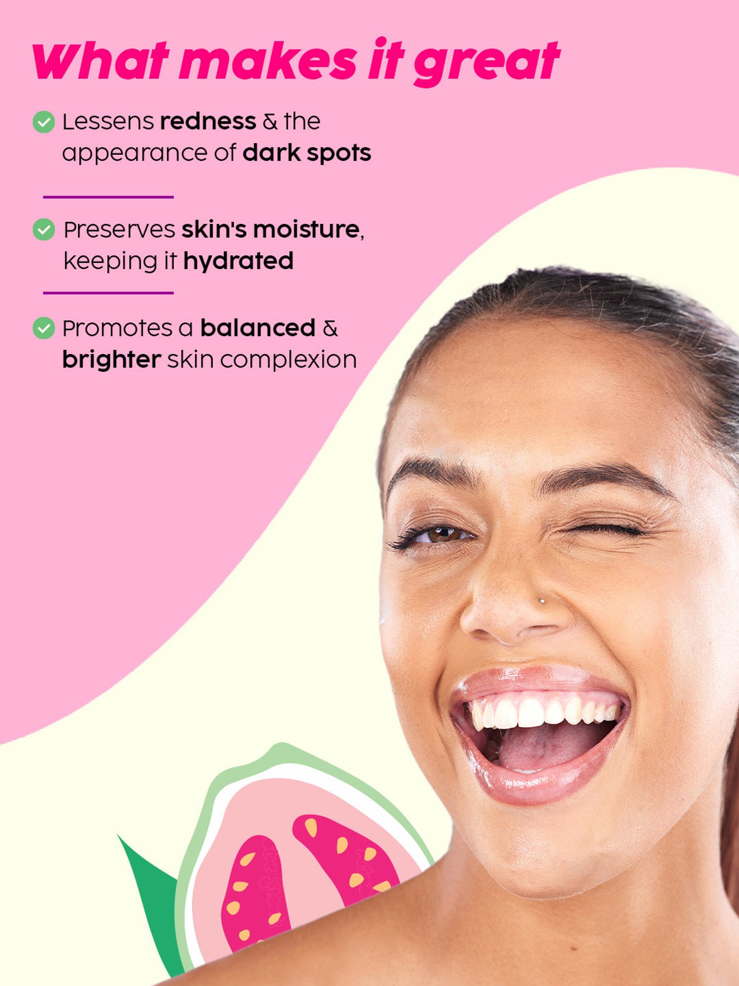 PLIX THE PLANT FIX Guava Glow Juicy Cleanser - 100 ml