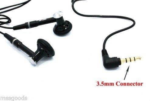 Verizon OEM Universal Handsfree Stereo Headset with Mic fits Most 2.5mm or 3.5mm connector handsets