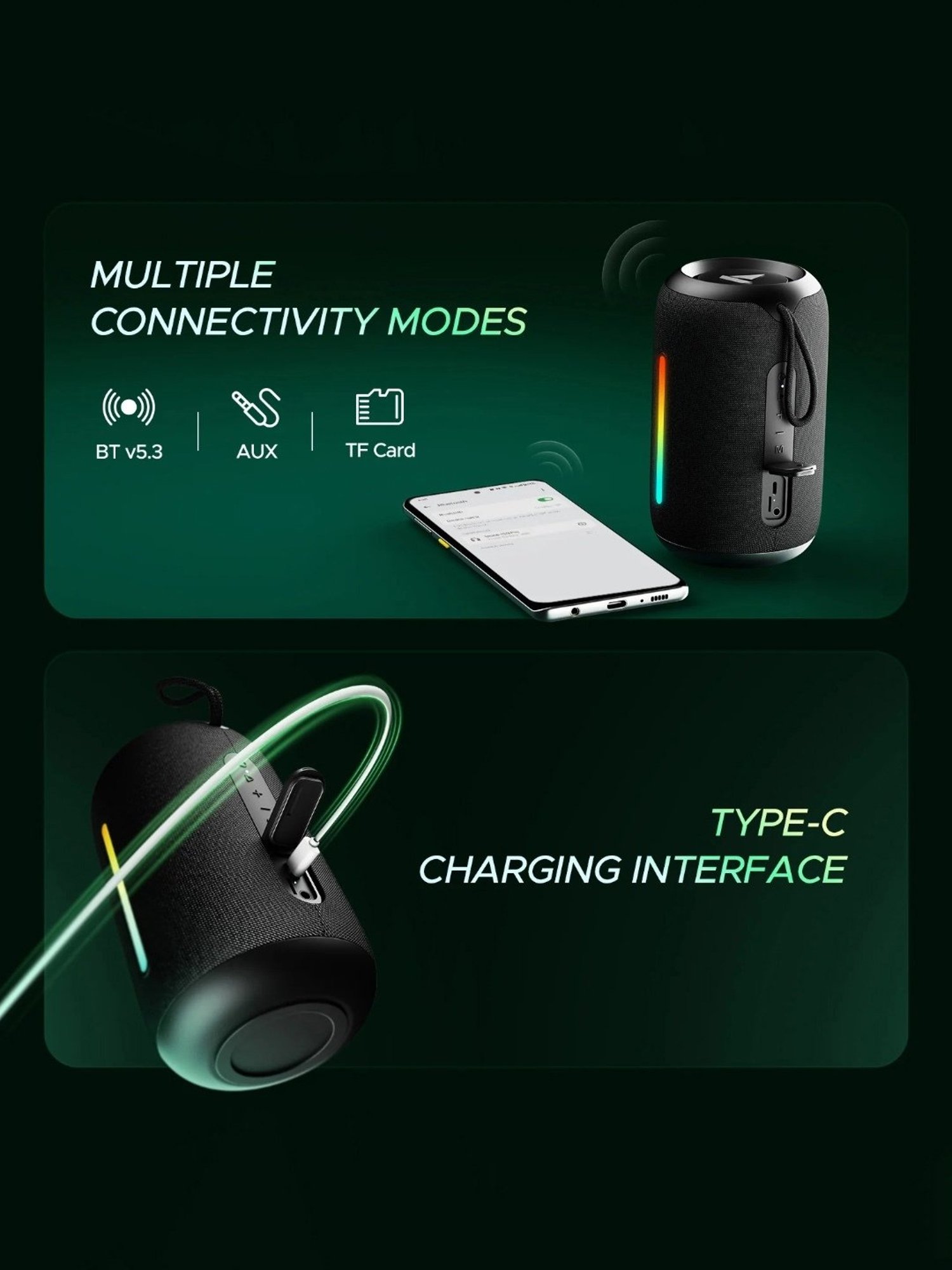 Boat Stone 350 Pro Bluetooth Speaker 14W with 12Hrs Playback (Black)