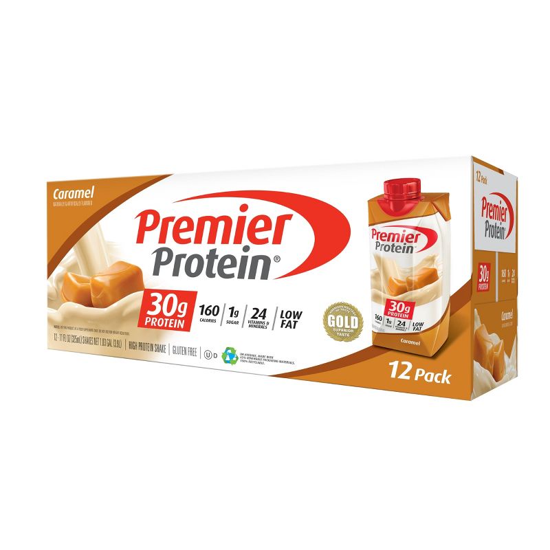 Premier Protein Shake - Caramel - 12pk/11oz