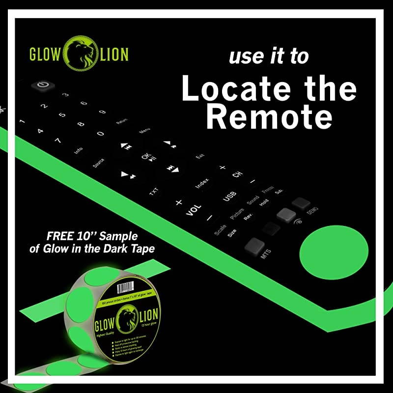 in The Dark Tape DotsCircles Stickers Huge Roll of 150 Dots Great for Kids Walls Parties Bikes Kids Wagons Shoes