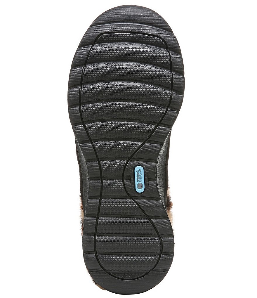 Bzees Golden Cozy Washable Slip-On Leopard Print Faux Fur Mules