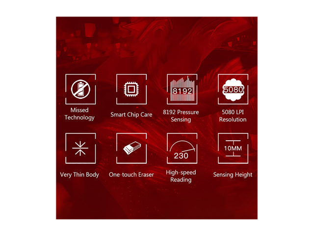 VEIKK S640 Digital Graphics Drawing Tablet 6*4 inch Pen Tablet with 8192 Levels Pressure Passive Pen 5080 LPI One-Touch Eraser Hand Painted Tablet