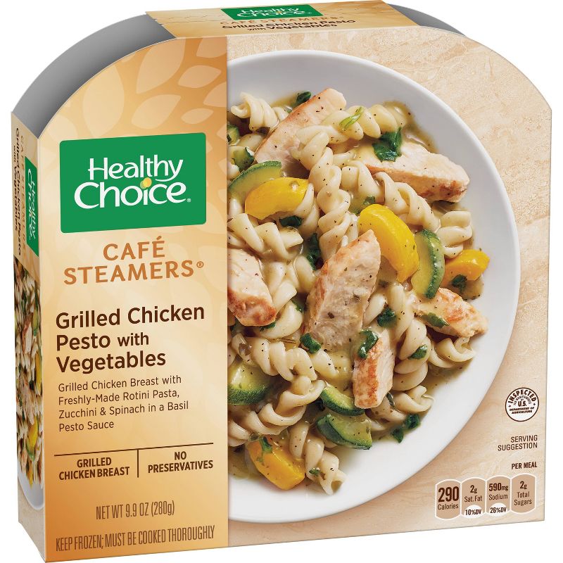 Healthy Choice Café Steamers Frozen Chicken Pesto Classico - 10.6oz