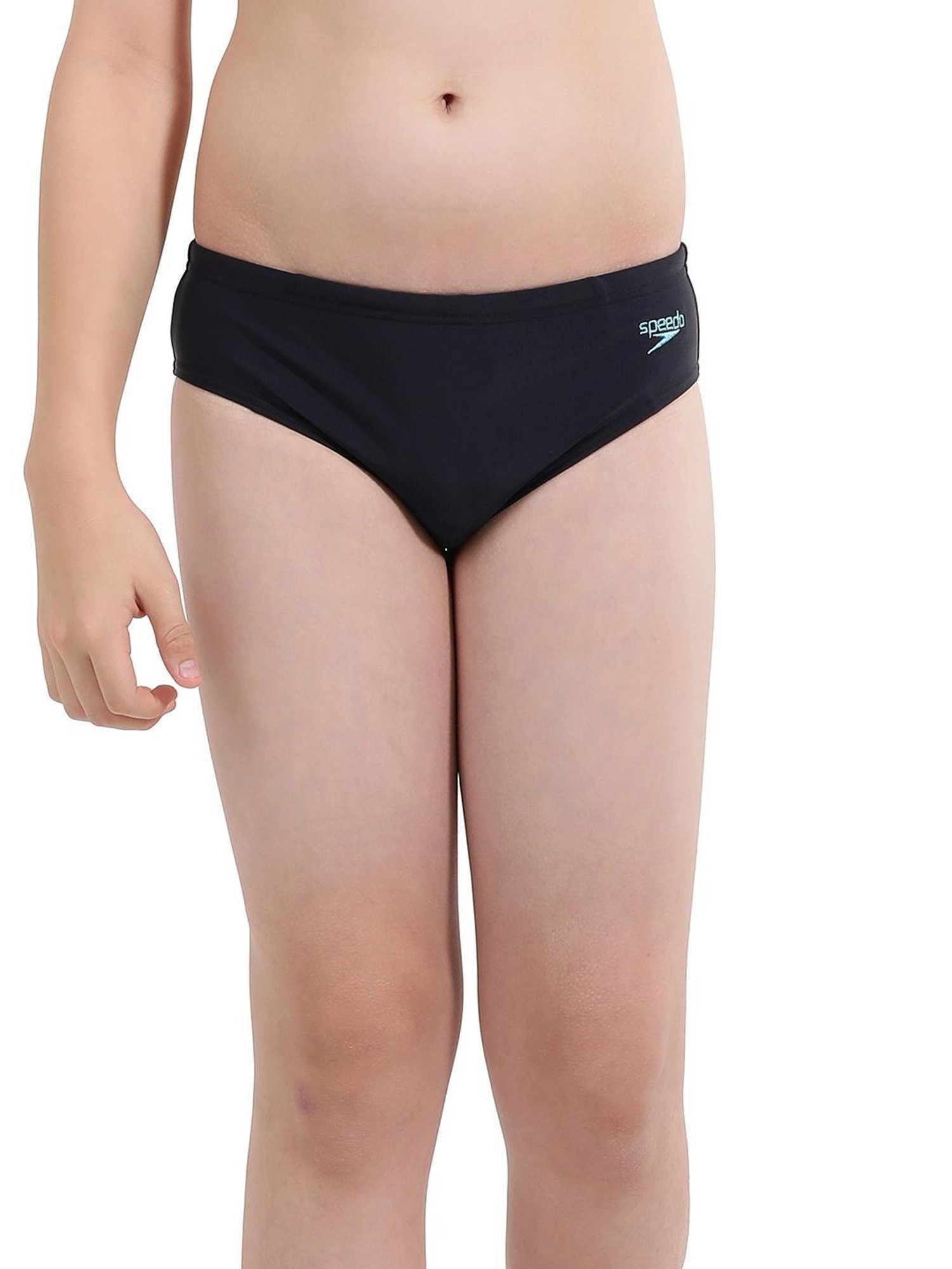 Speedo Kids Navy Solid Brief