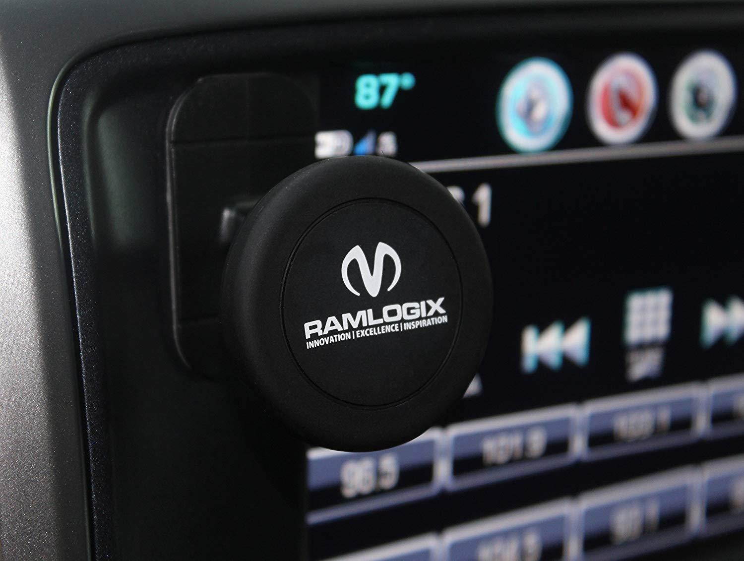 Ramlogix Universal Magnetic Cell Phone Holder with Strong Magnetic Car Mount