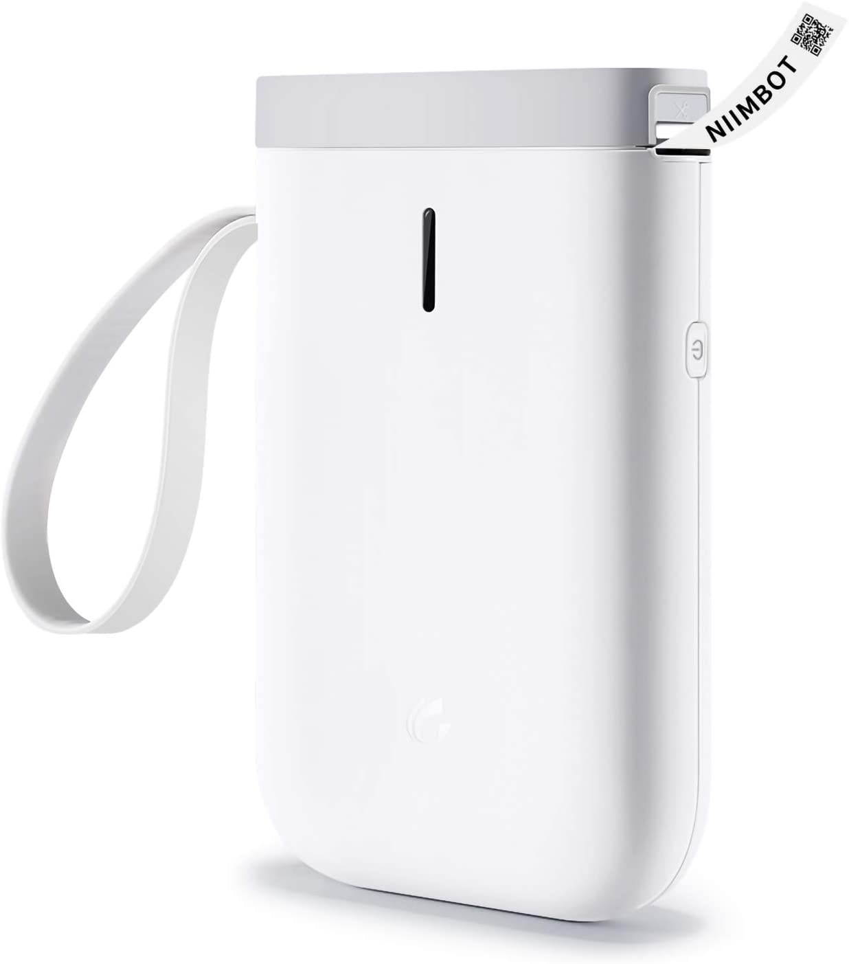 Yixianxi 2020 Protable Wireless Connection Label Printer comes with multiple templates for smart phones, tablets and easy to use office home organization USB charging