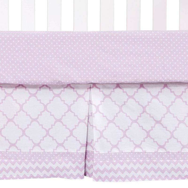 Trend Lab Orchid Bloom Crib Bedding Set - 3pc