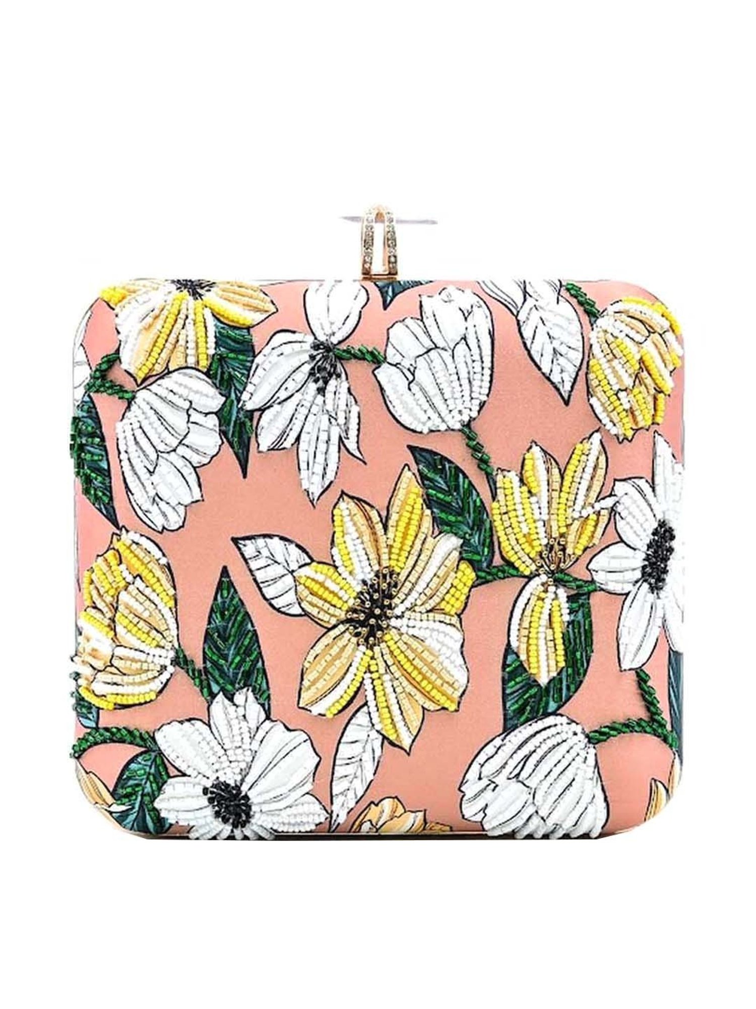 Sugarcrush Pink Embellished Clutch