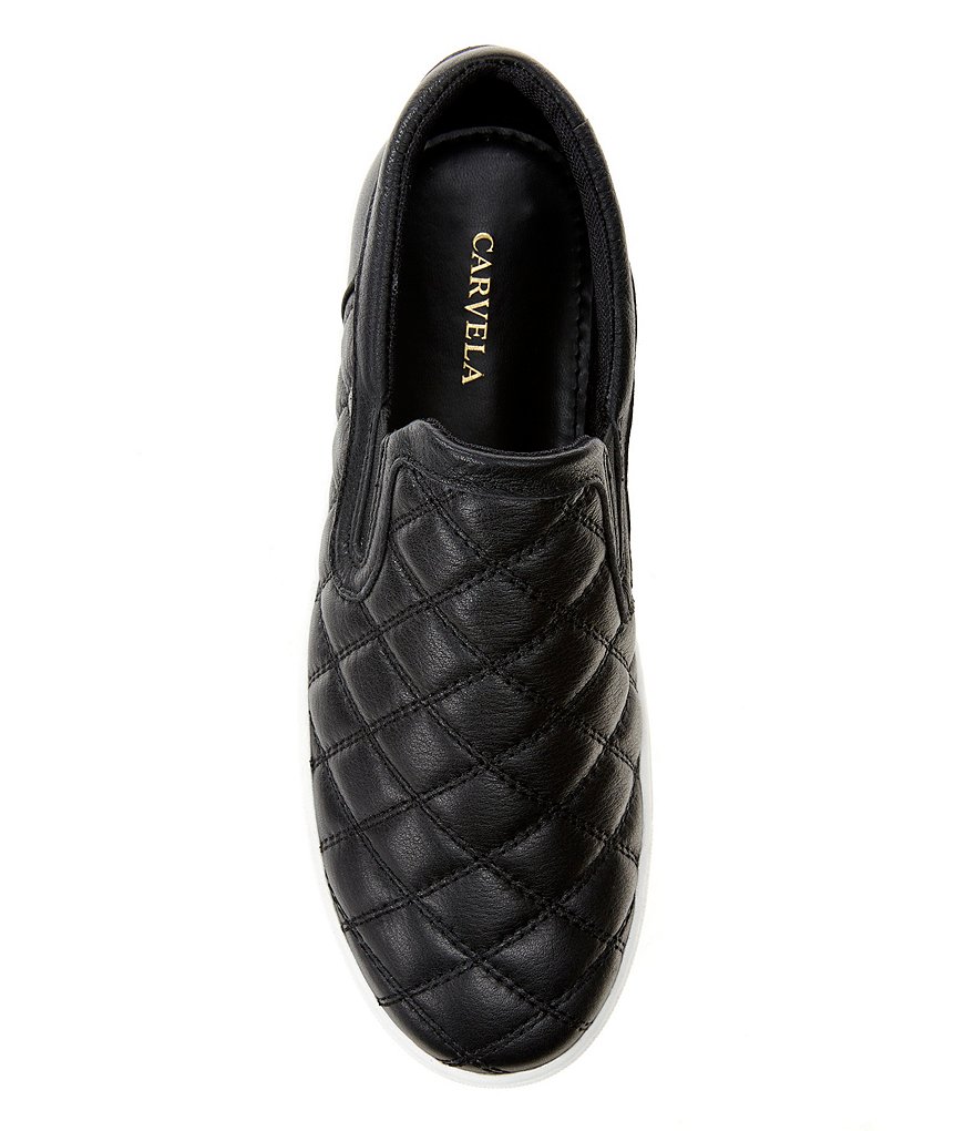 Carvela Jed Quilt 2 Quilted Leather Sneakers