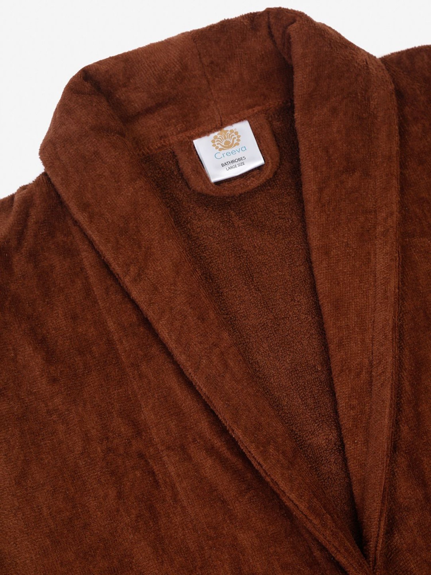 Trident Comfort Living Grey Cotton 380 GSM Bathrobe