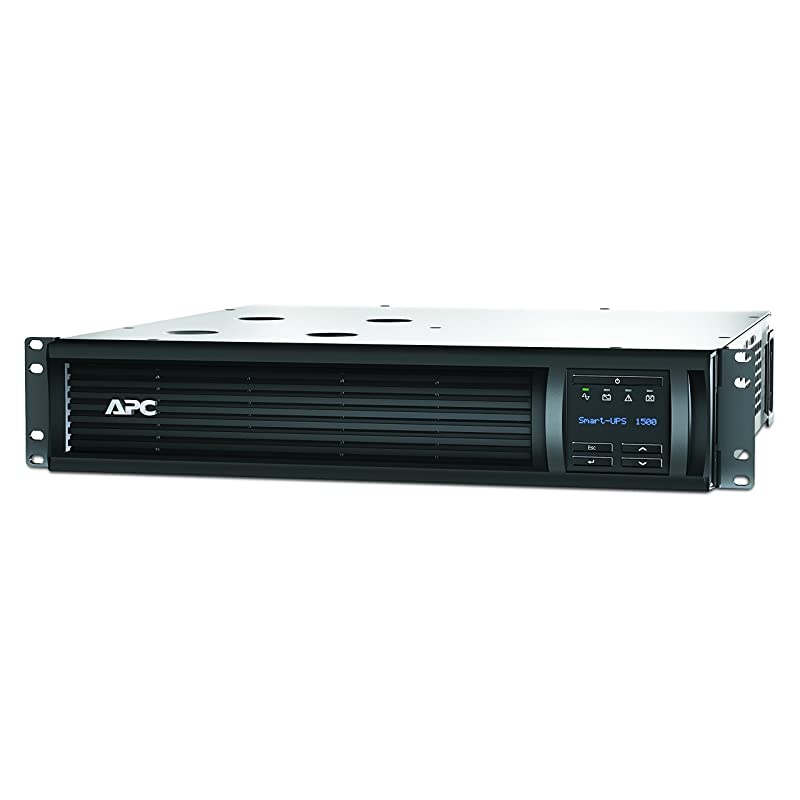 1500VA Smart UPS with SmartConnect, SMT1500RM2UC Rack Mount UPS Battery Backup, Sinewave, AVR, 120V, Line Interactive Uninterruptible Power Supply