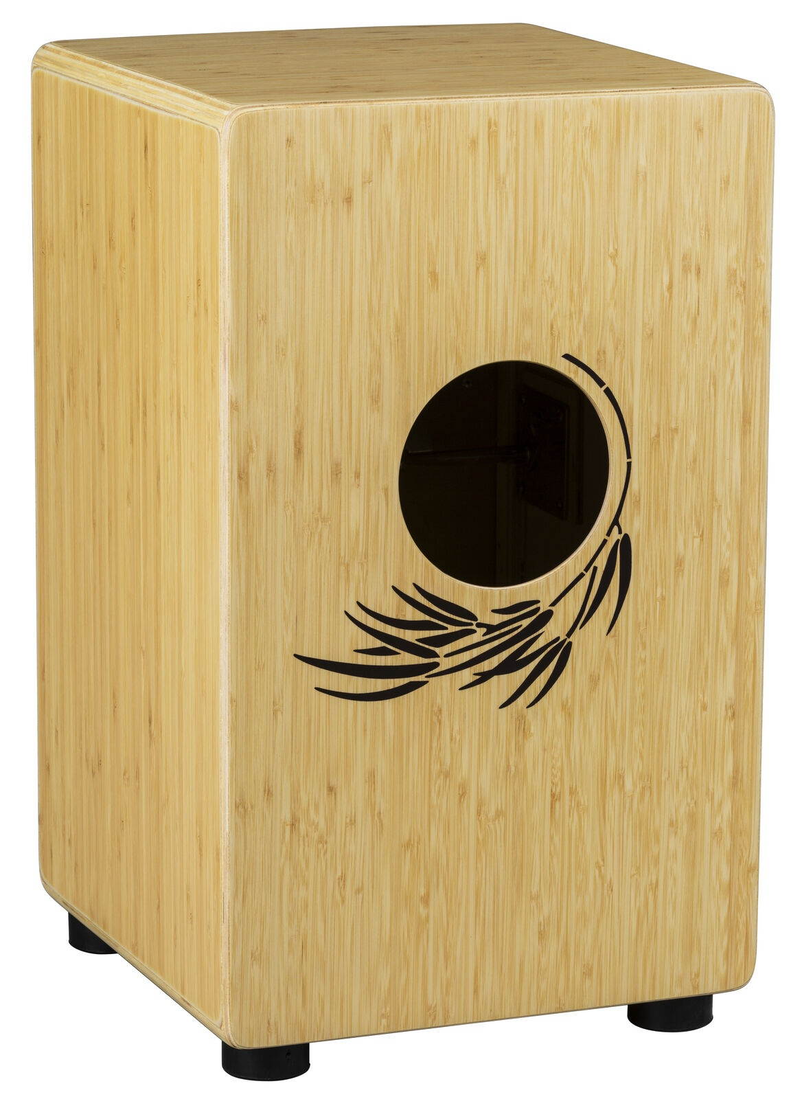 Luna Percussion Bamboo Wood Cajon, LPC BAM