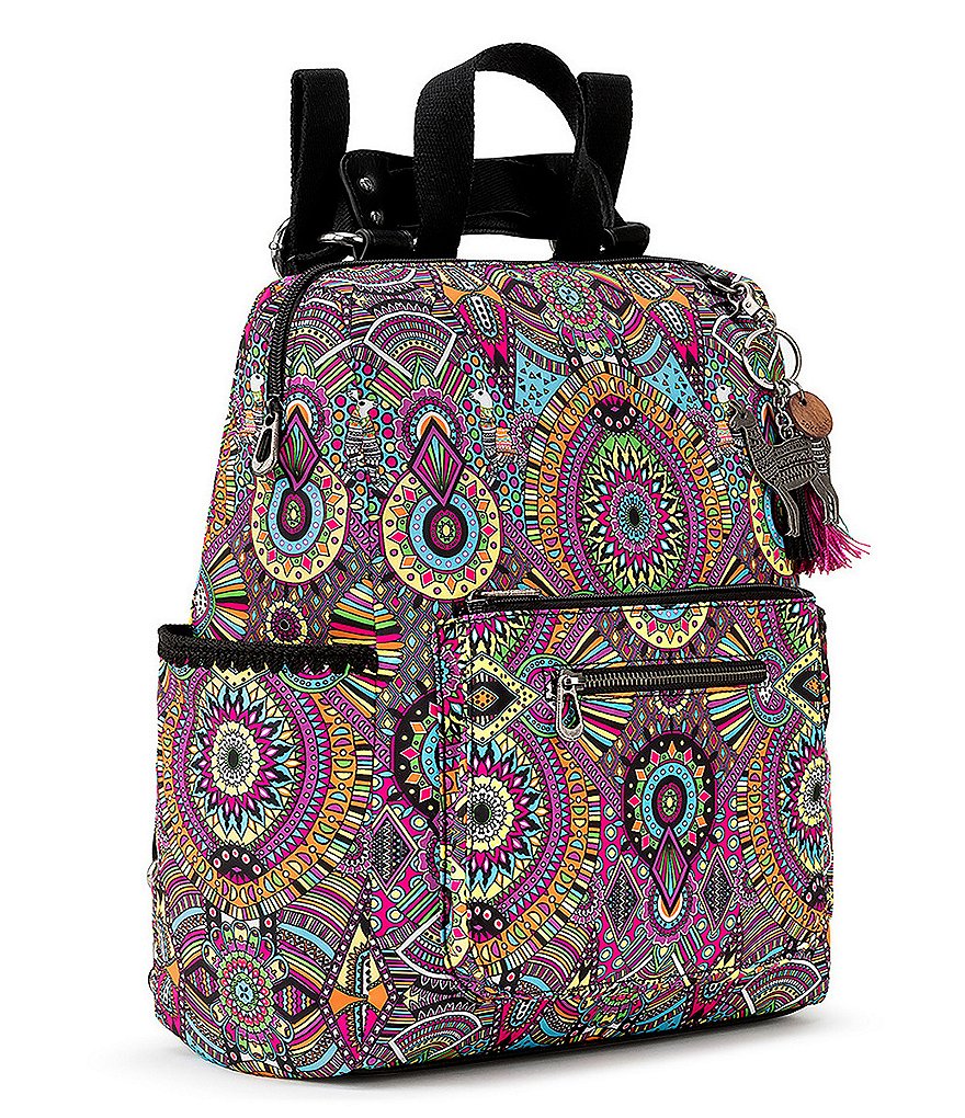 Sakroots Eco-Twill Loyola Convertible Backpack