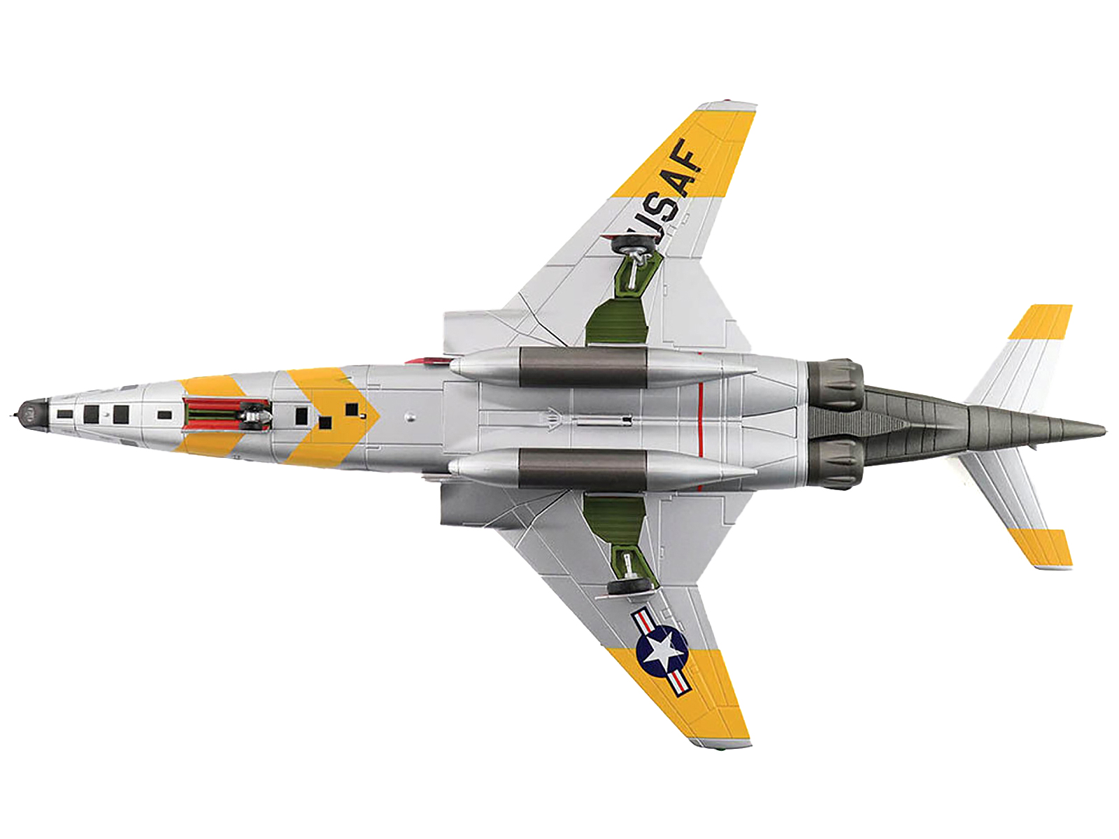 McDonnell Douglas F-4B Phantom II Fighter-Bomber Aircraft "VF-143 Pukin Dogs USS Constellation" (1967) United States Navy "Air Power Series" 1/72 Diecast Model by Hobby Master