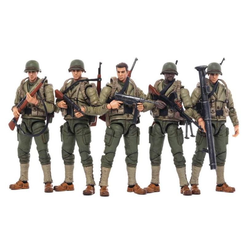WWII US Army Set of 5 | Joy Toy Action figures