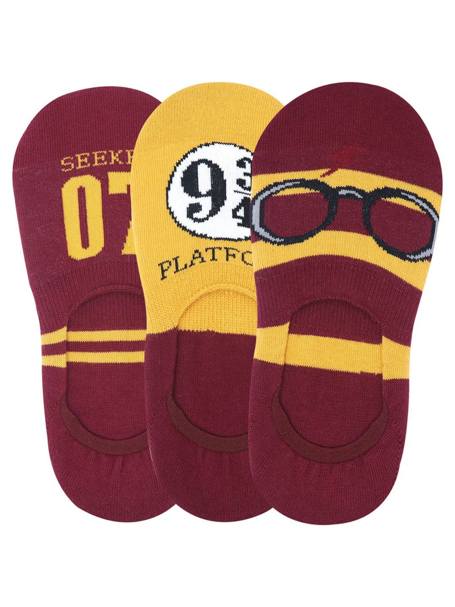 BALENZIA Multicolor Printed Socks (Pack Of 3)