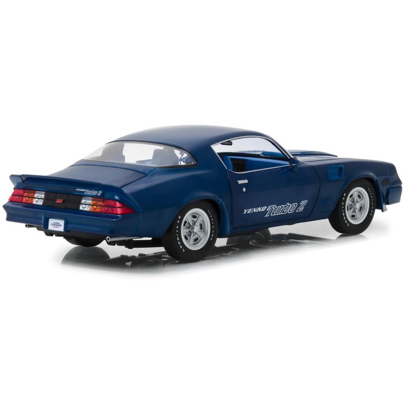 1981 Chevrolet Z28 Yenko Turbo Z Blue 1/18 Diecast Model Car by Greenlight