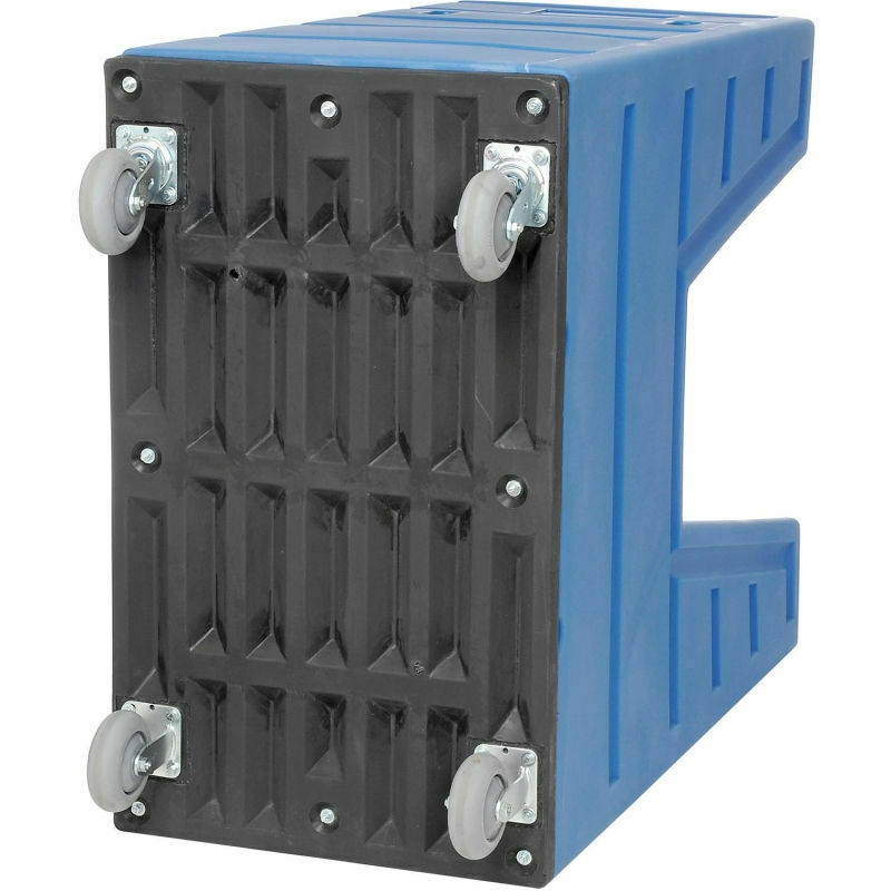 NEW! Blue Best Value Hopper Front Plastic Bulk Truck 43 Cu. Ft!!