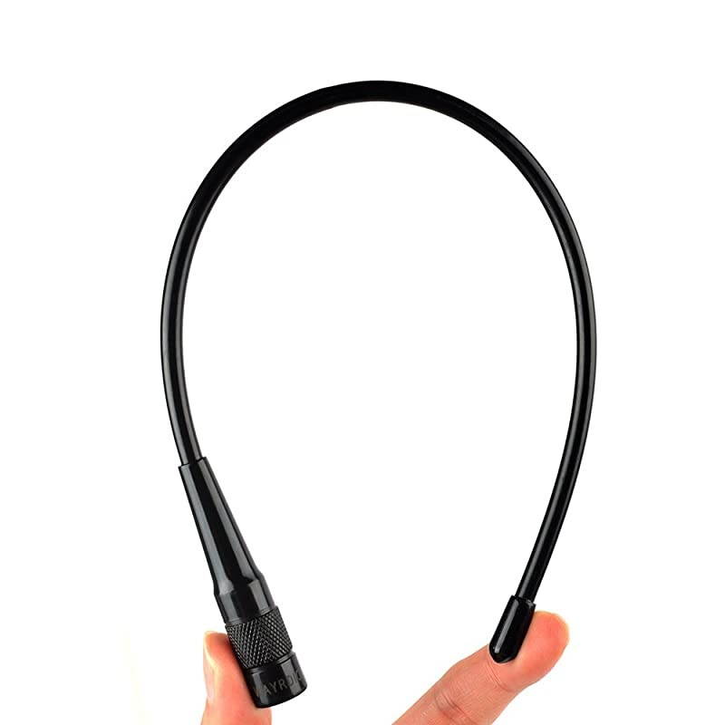 Band SMA Male 144/430mhz Flexible Whip Handheld Antenna Soft for Ham Two Way Radio for YAESU VERTAX VX-3R VX-5R PUXING WouXun Walkie Talkie 2pcs