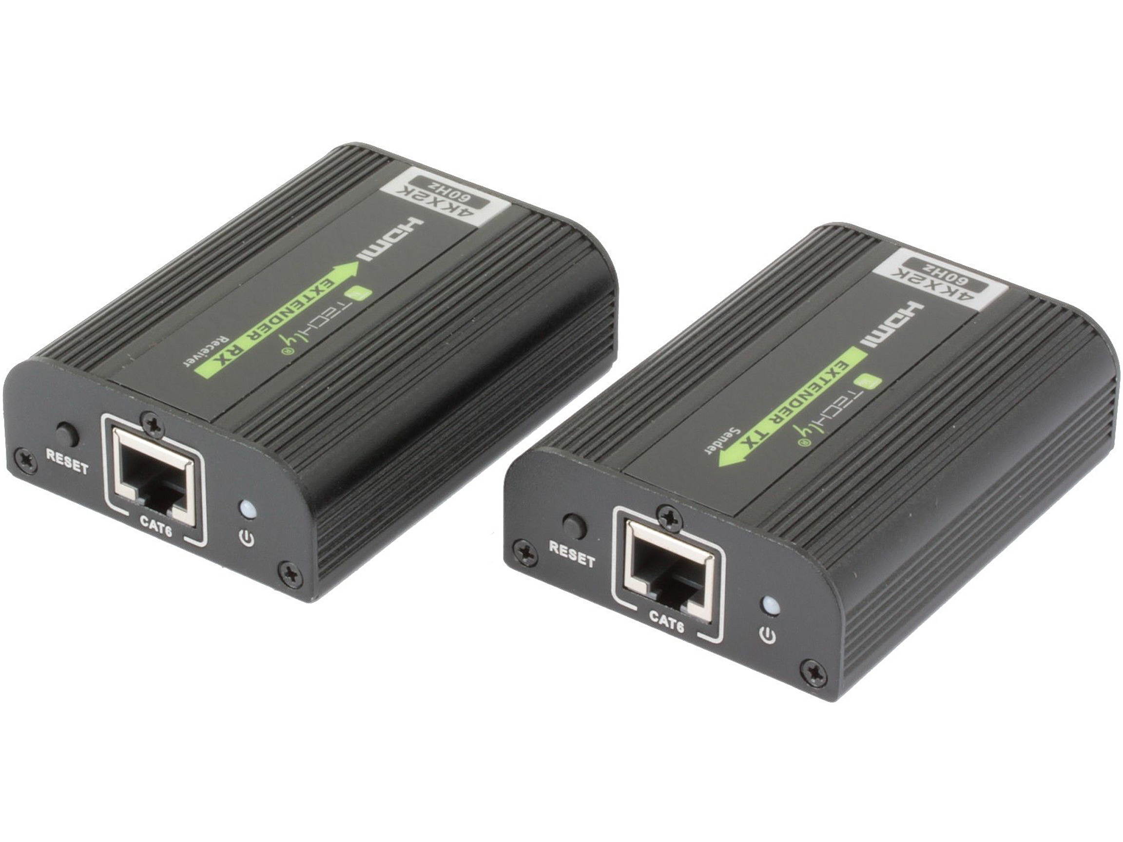 Techly IDATA EXT-E704K Extender 4K UHD 3D up to 60m by Cat.6/6A/7 cable